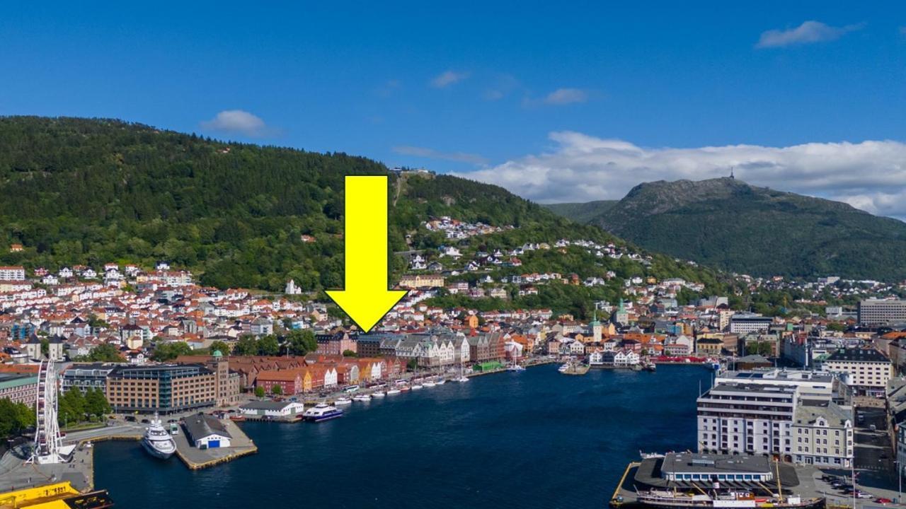 شقة Bryggen // Floyen Living برغن المظهر الخارجي الصورة